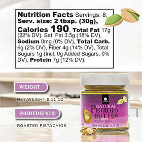 Gourmanity pistachio butter on toast for a rich breakfast treat.