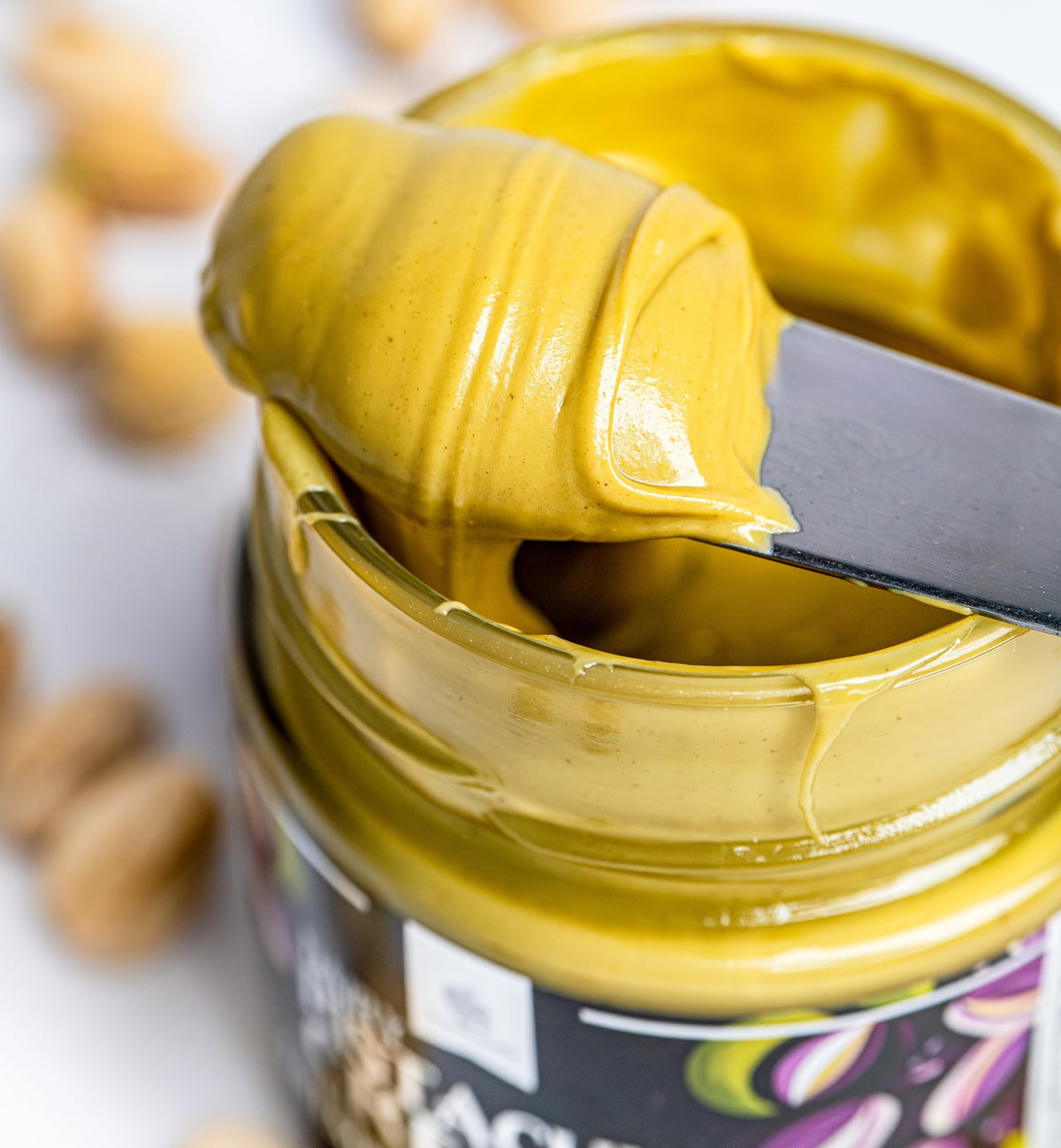 Pistachio cream drizzle over dessert for a glossy, premium finish