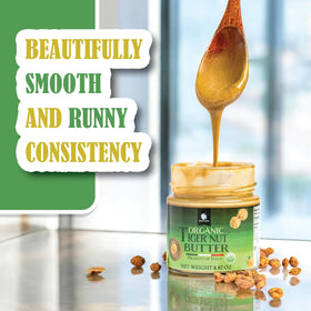 Gourmanity Tigernut Butter in baking cookies releasing inviting aroma.