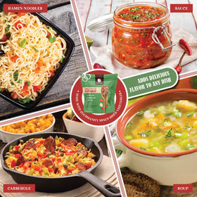 Gourmanity vegetable blend as stew base delivering natural flavor and heartiness.