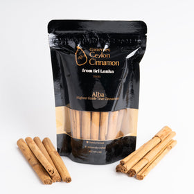Hand-cut sticks ready to stir into hot drinks for subtle spice.