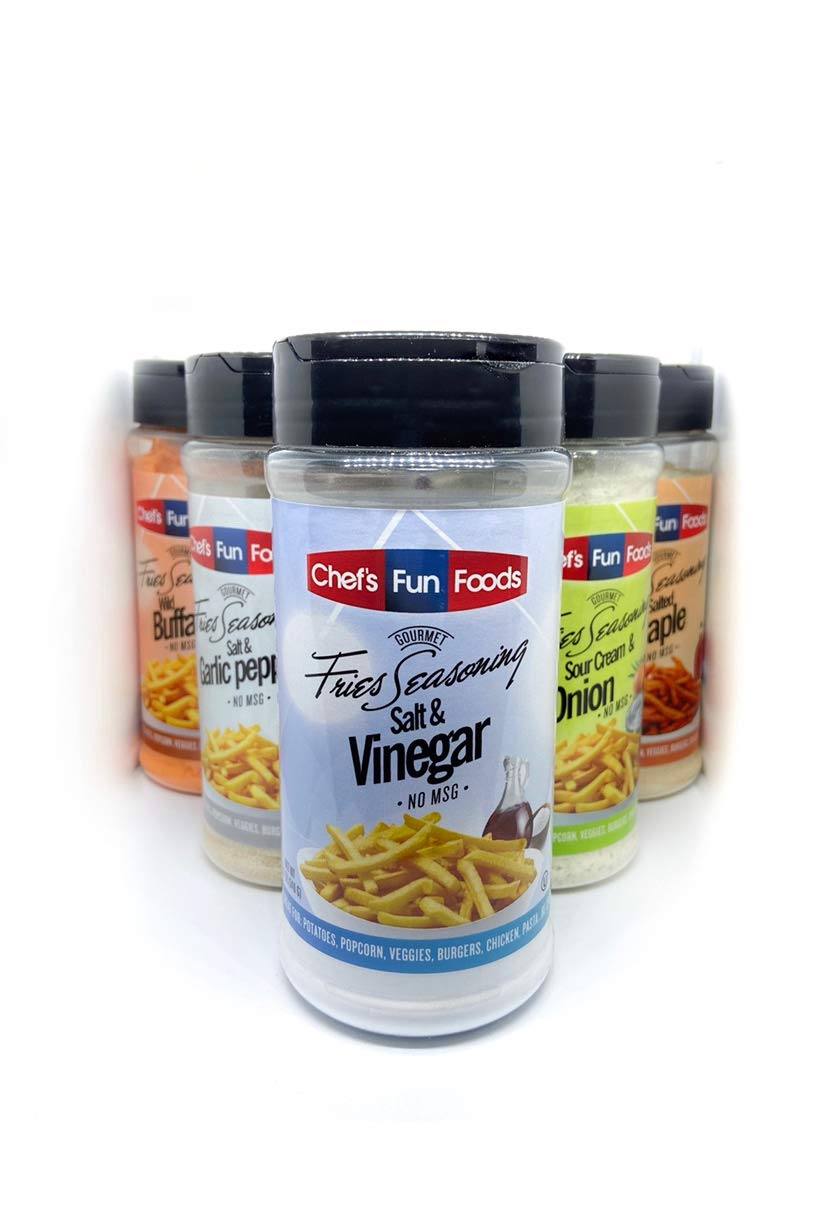 Gourmet Fries Seasonings kosher-certified gluten-free mix with no artificial colors