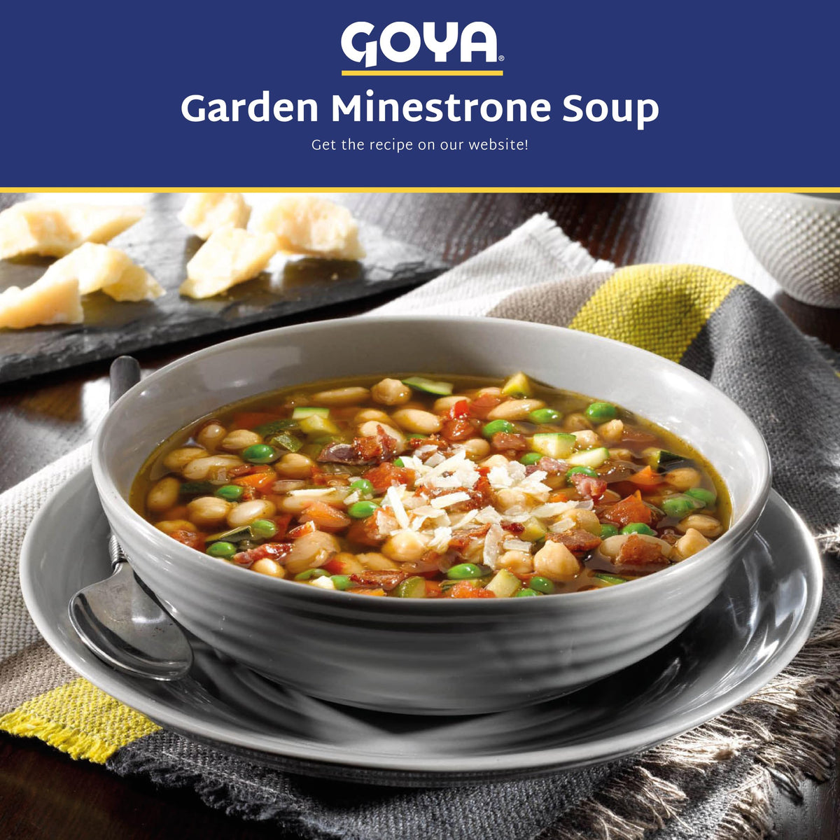 Goya beans mix in a measuring cup shows versatile recipe base.