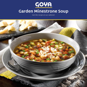Goya beans mix in a measuring cup shows versatile recipe base.