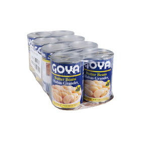 Goya Butter Beans served in bowls, great for comforting salads and stews.