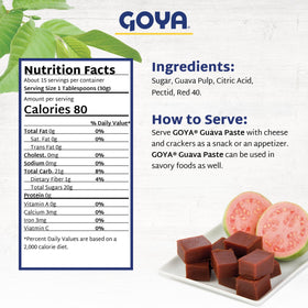Goya Guava Paste two-pack display for easy pantry access.