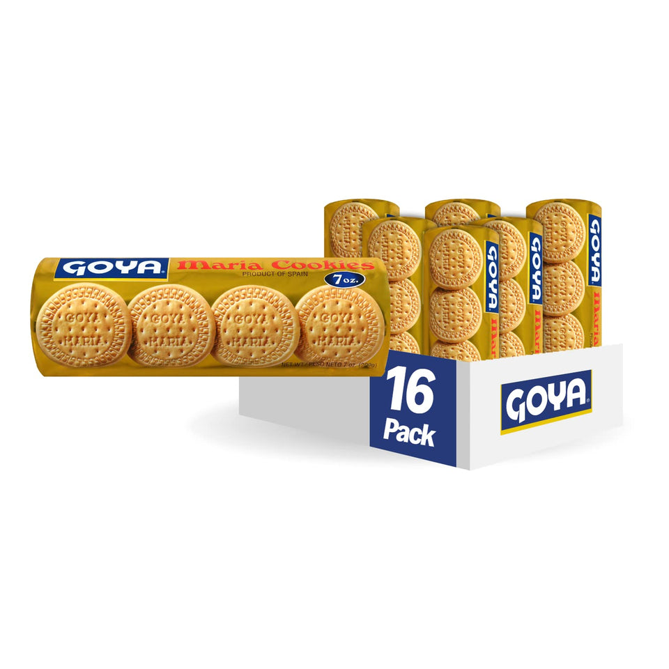 Goya Maria Cookies 7oz pack ready for tea or coffee breaks