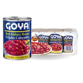 Goya red kidney beans show robust flavor for chilis and stews.