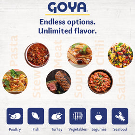 Goya Sardines in Tomato Sauce ready-to-eat, ideal lunchbox addition.