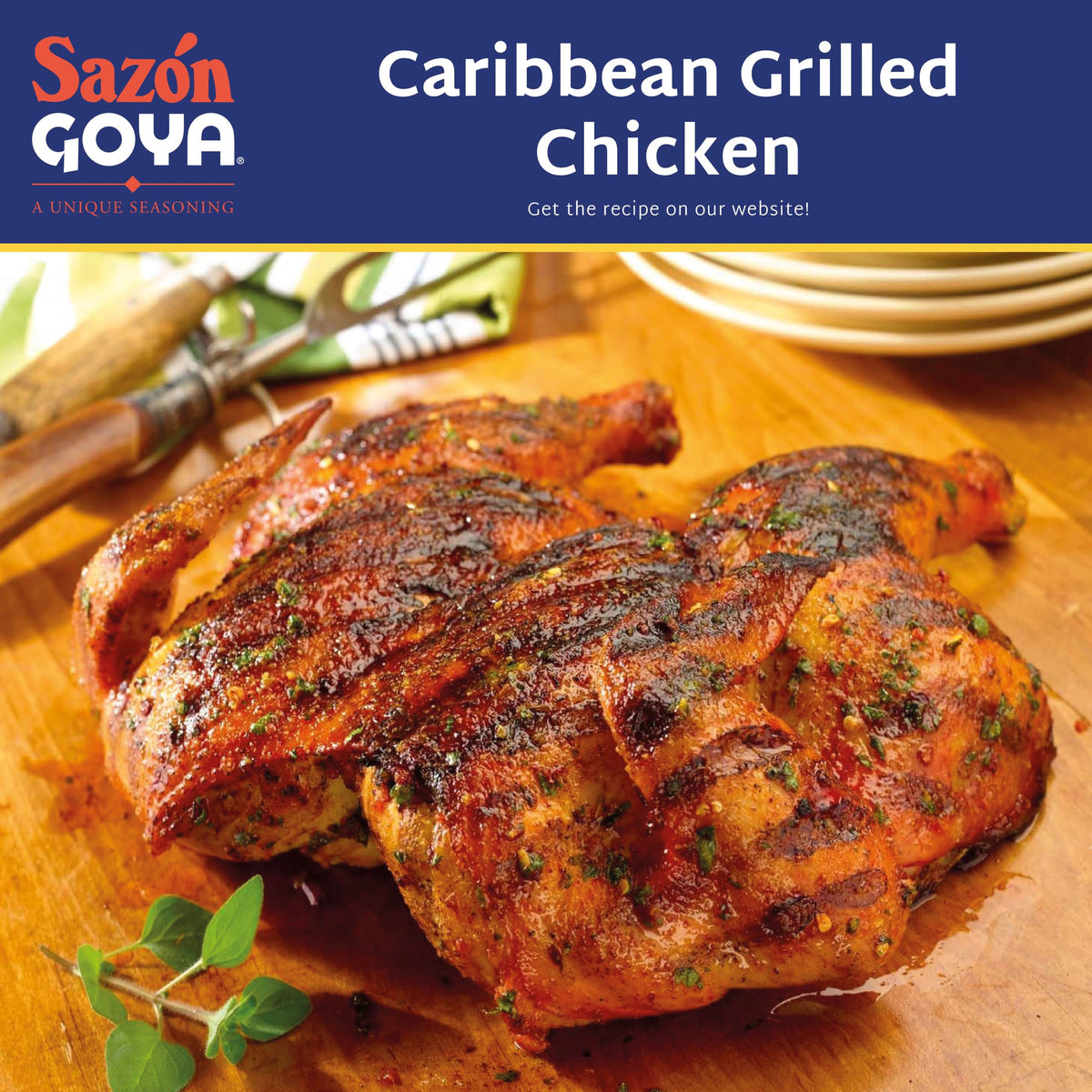 Goya Sazón seasoning vegetables provides a quick flavor boost.