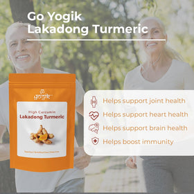 A dish accented with Go-Yogik Lakadong turmeric powder highlights flavor and aroma.
