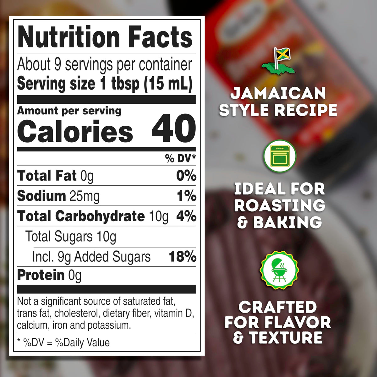 Grace Browning Sauce caramelized crust on grilled meat for smoky, Caribbean-inspired results.
