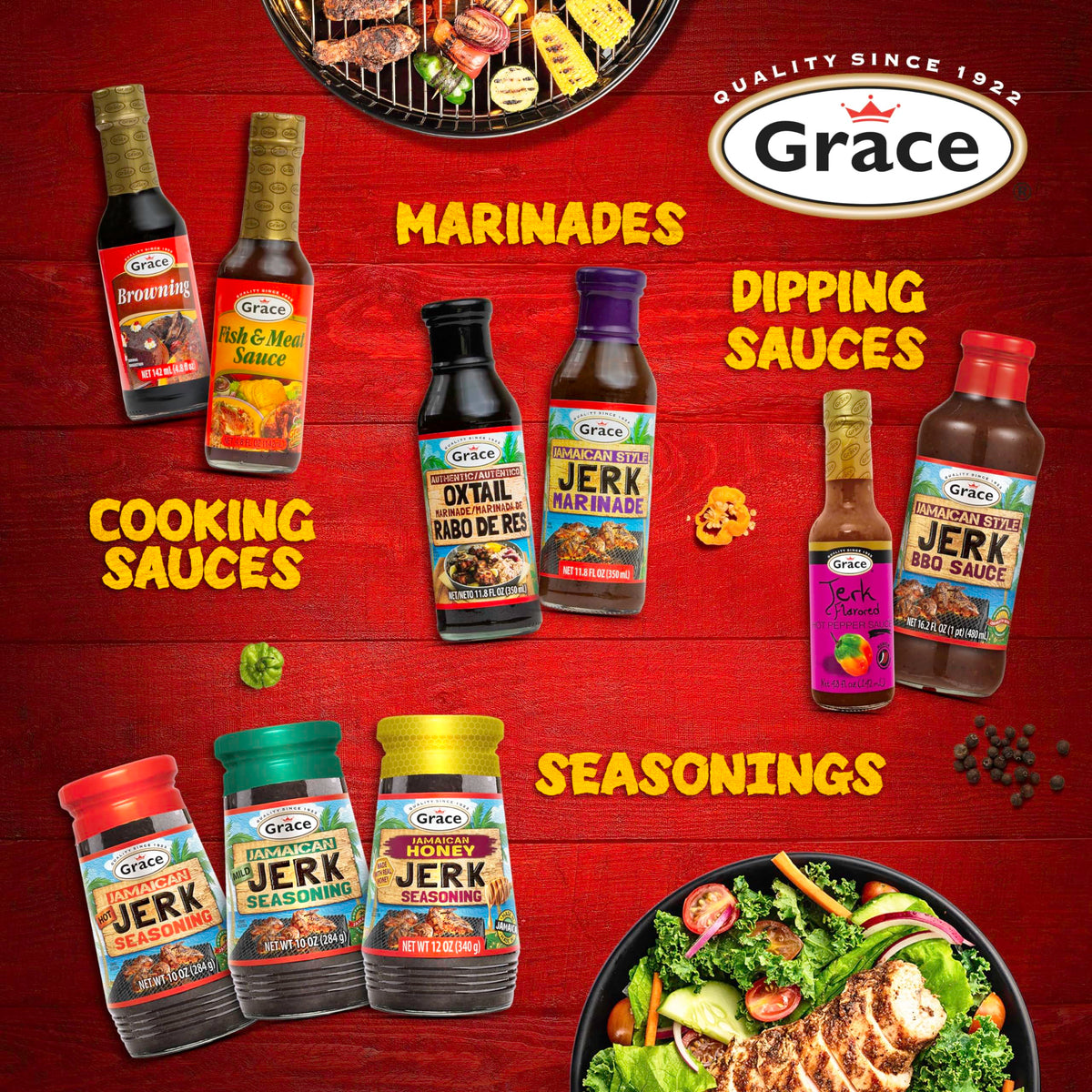 Grace Browning Sauce kitchen scene inspires flavor-rich cooking.