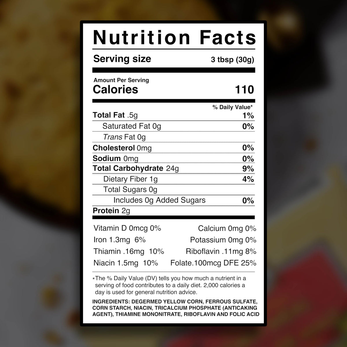 Grace Enriched Fine Corn Meal baking-cornbread scene highlighting golden crust and fluffy interior.