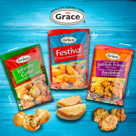 Grace Festival Mix family serve plate for Caribbean-inspired meals