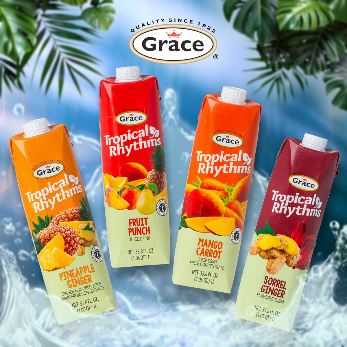 Grace juice used as a marinade base for grilled meats