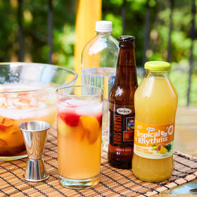 Grace juice being poured, ideal as a cocktail mixer