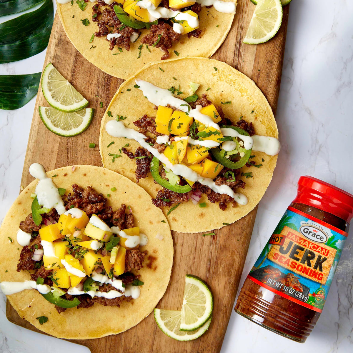 Grace Jerk Paste Mild bottle pour for balanced everyday meals.