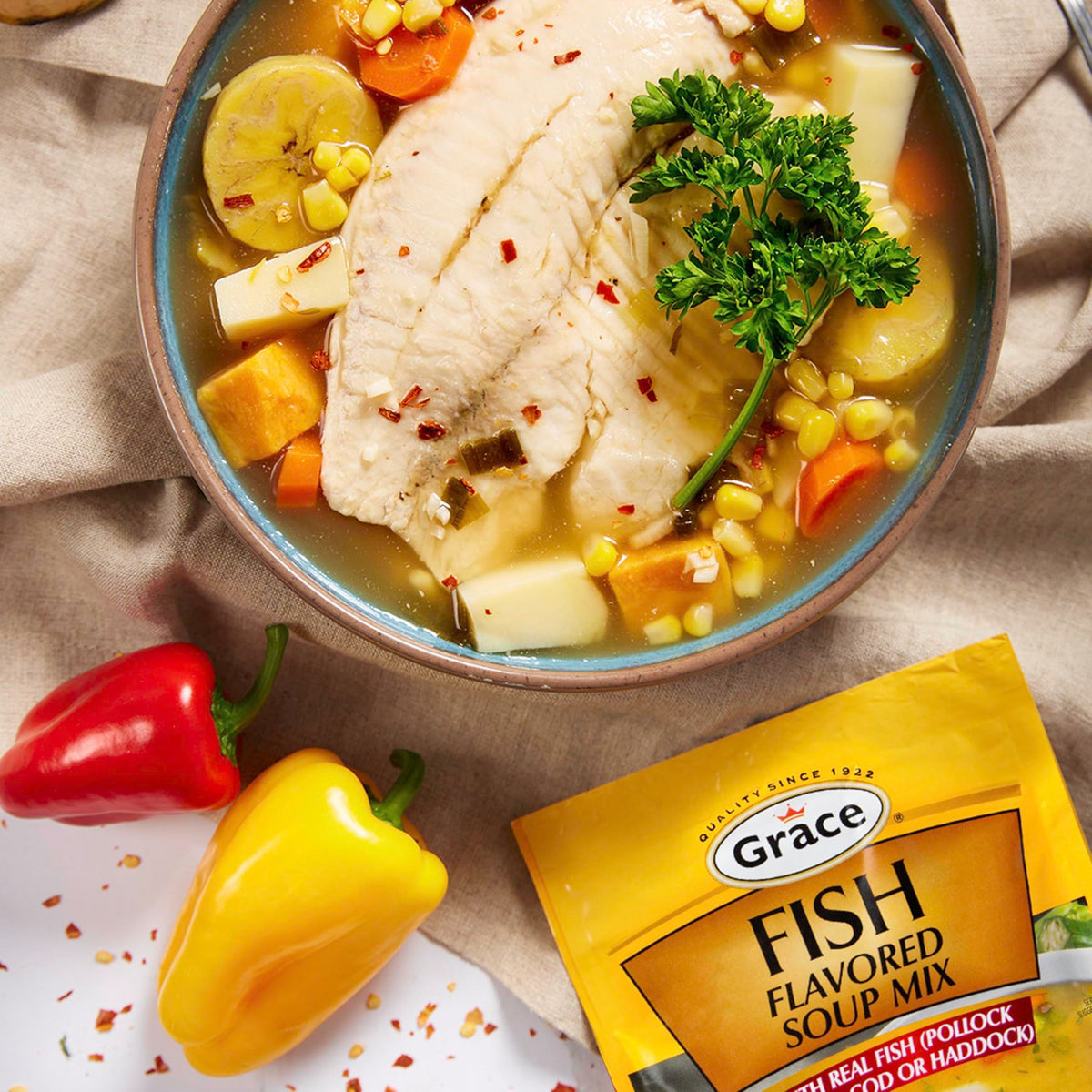Grace chicken flavor soup pack versatile for quick dinners