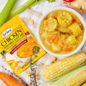 Grace variety pack on pantry shelf ready for meal planning