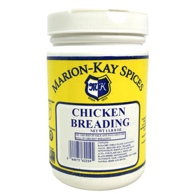 Graceful Market Marion-Kay Chicken Breading Jar 24oz ready for crispy fried chicken.