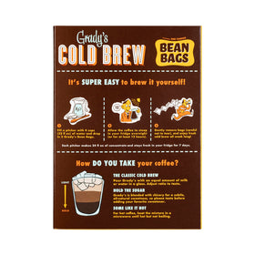 Finished cold brew being poured over ice in a glass