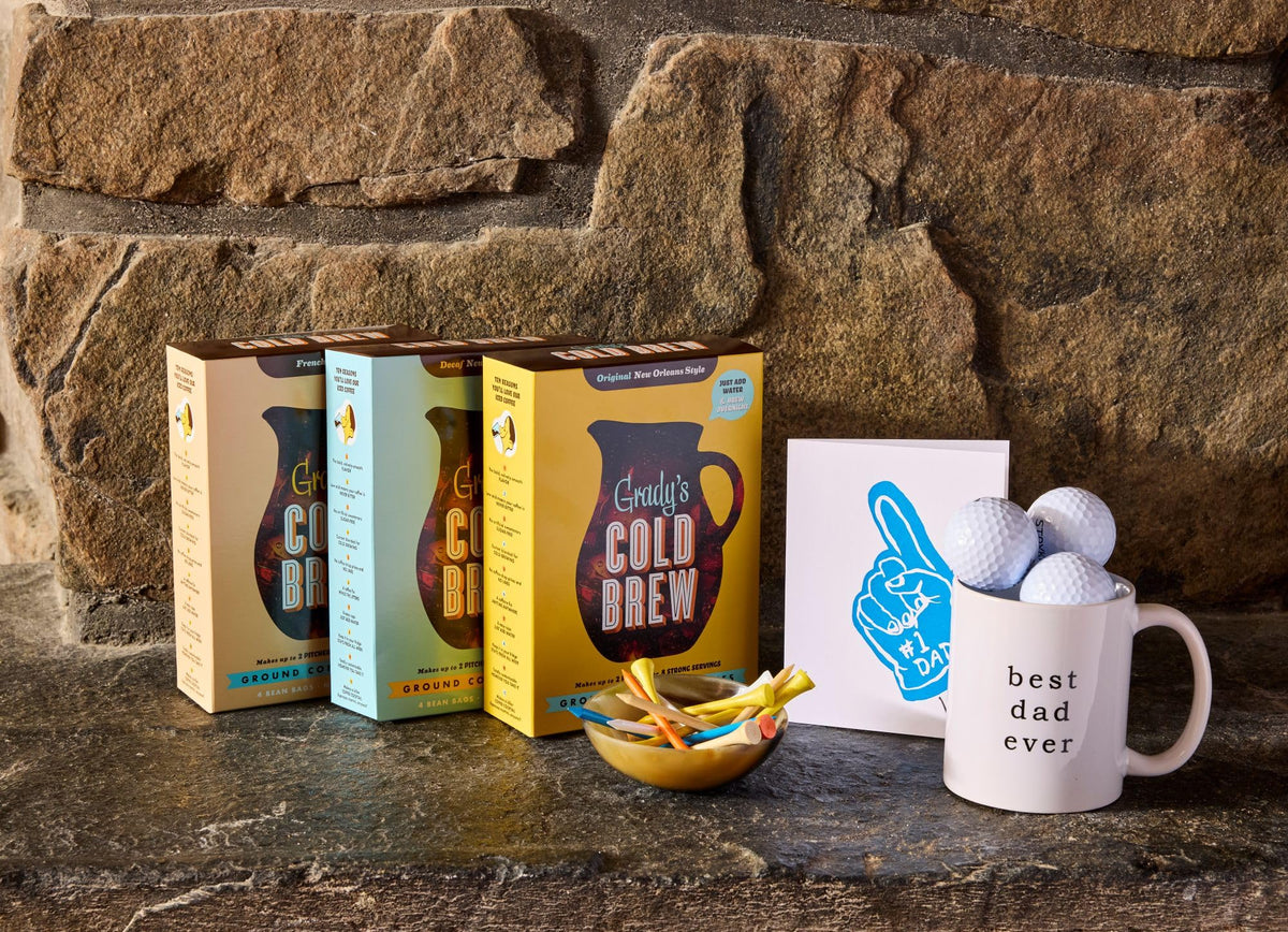 Grady’s packaging highlights vegan, gluten-free, non-GMO features.
