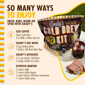 Grady's Cold Brew value per cup emphasizes cafe-quality flavor at home