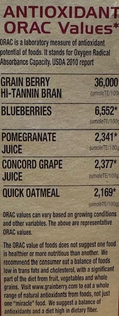 Healthy breakfast setup with Grain Berry Raisin Bran and fruit.