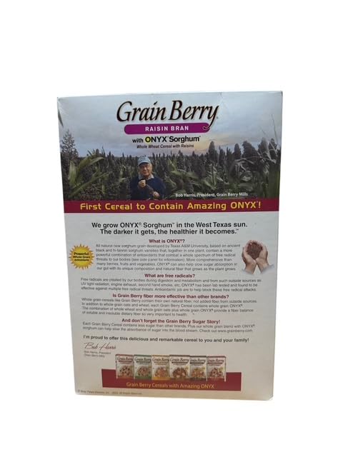 Grain Berry Raisin Bran served in a bowl for a fiber-rich morning.