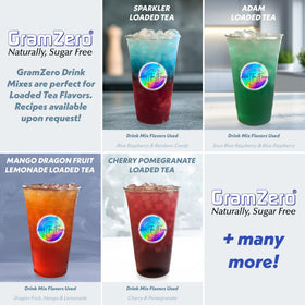 GramZero 2GO Sticks Pina Colada flavor in packet, tropical taste.