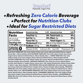 GramZero 2GO Sticks Strawberry flavor, zero calories for refreshing hydration.