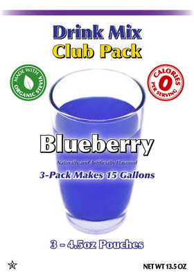 GramZero blueberry drink mix powder boosts keto-friendly hydration with natural stevia.