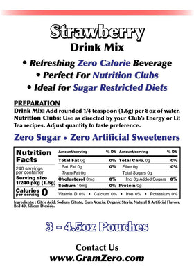 GramZero loaded-tea idea ready to elevate nutrition club flavors naturally