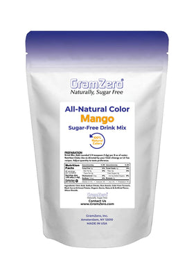 GramZero Master pouch contents show 4.5 oz inner pouches for economical, versatile mixing.