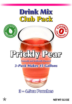 GramZero prickly pear organic stevia sweetened label close-up, signaling sugar-free flavor