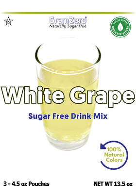GramZero White Grape inner pouches enable easy, precise dosing.
