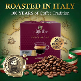 Gran Caffè Garibaldi espresso crema with full-bodied texture