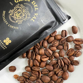 Gran Del Val Geisha brew glass captures jasmine and citrus aromas