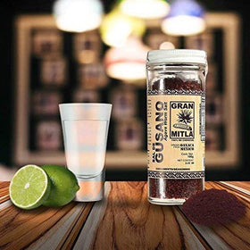 Gran Mitla Sal de Gusano with Oaxacan chilies for authentic finish