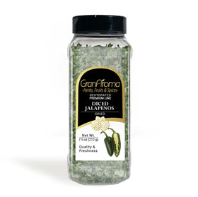 GranAroma dried jalapenos in a bag for bold, authentic flavor.