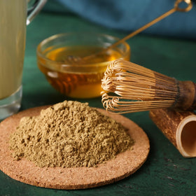 GranAroma Honey Granules added to coffee for subtle sweetness