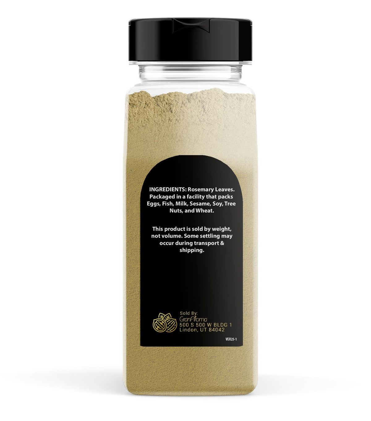 GranAroma rosemary dish seasoning enhances meat dishes with a sweet earthy aroma.