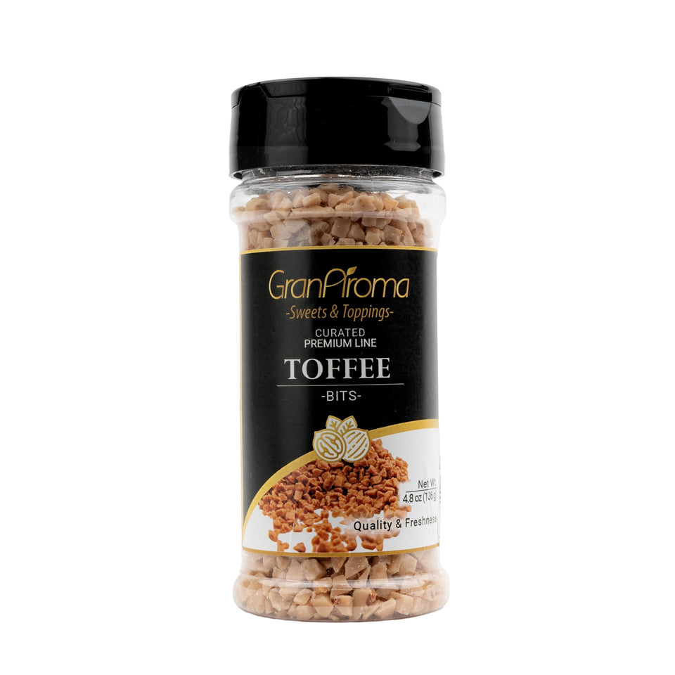 GranAroma Toffee Bits almond crunch bag for baking and topping desserts