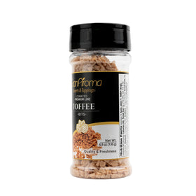 GranAroma Toffee Bits on ice cream showcase a delightful crunch