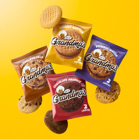 Grandma's big chocolate chip cookies for sharing