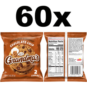 Grandma's Chocolate Chip Cookies big, soft and chewy for satisfying bites.