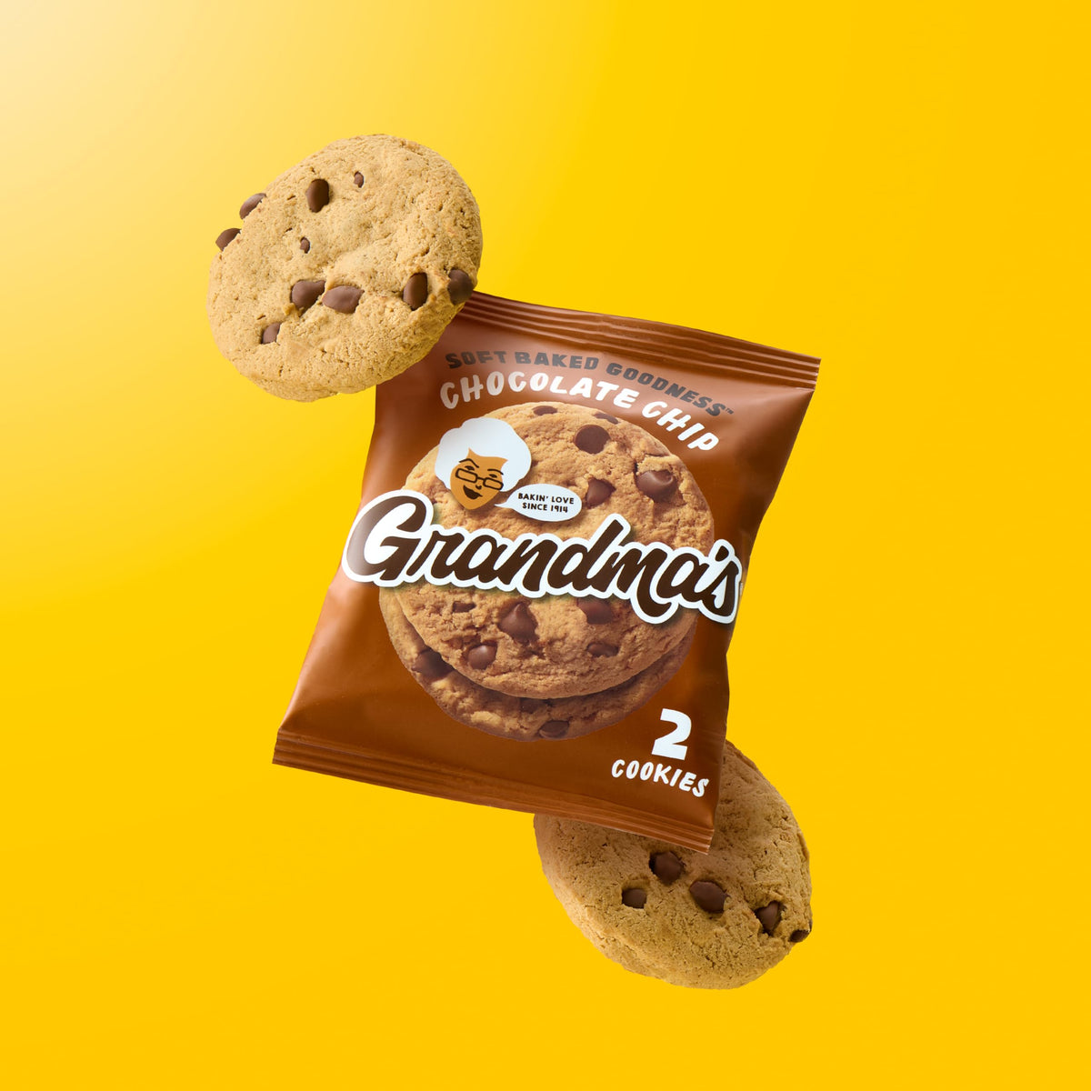 Grandma's Chocolate Chip Cookies on-the-go snack for sharing.