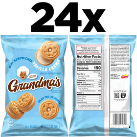 Grandma's Mini Cookies crispy texture, perfect lunchbox treat