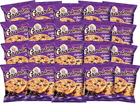 Grandma's Oatmeal Raisin Cookie close-up showing soft texture and raisins for a comforting snack